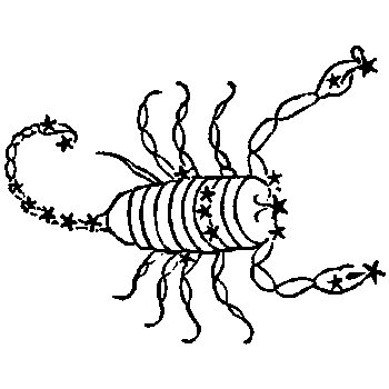 Scorpio, the Scorpion.