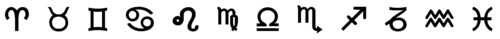 zodiacsymbols